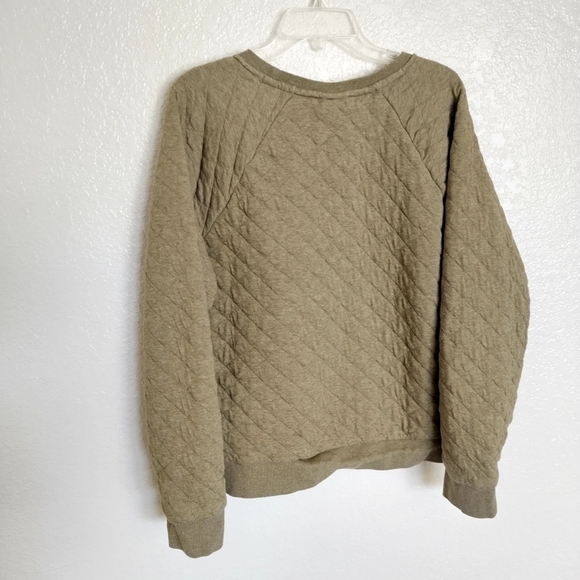 Patagonia Women's Organic Cotton Quilt Crew sweater sz Xl - Picture 5 of 6